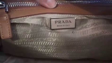 how to identify original prada bag